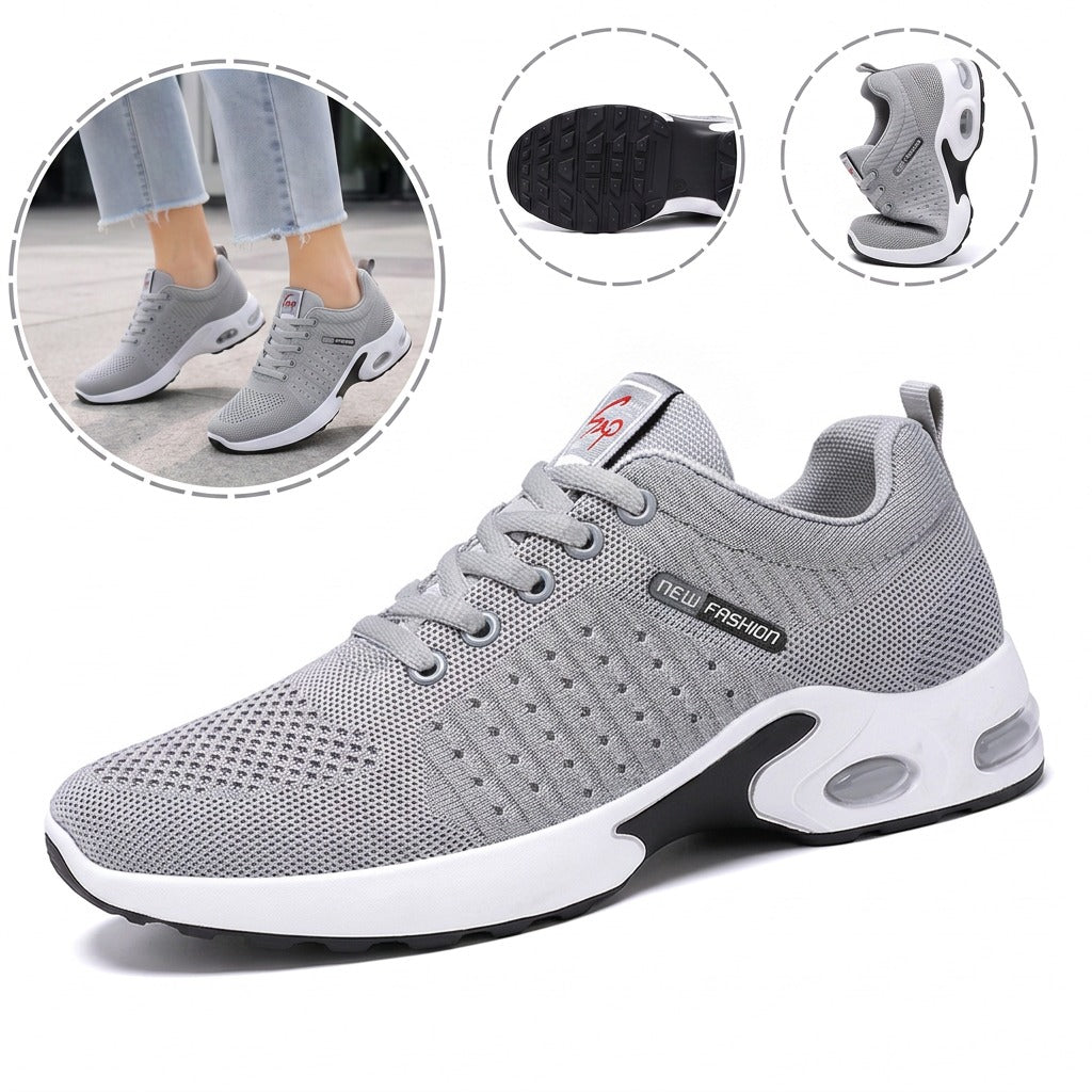 🔥 Oferta especial – Calçado ortopédico com design ergonómico ⏰ Ténis de lona leves e respiráveis 👞 Apoio do arco do pé para maior conforto ao caminhar. ✅