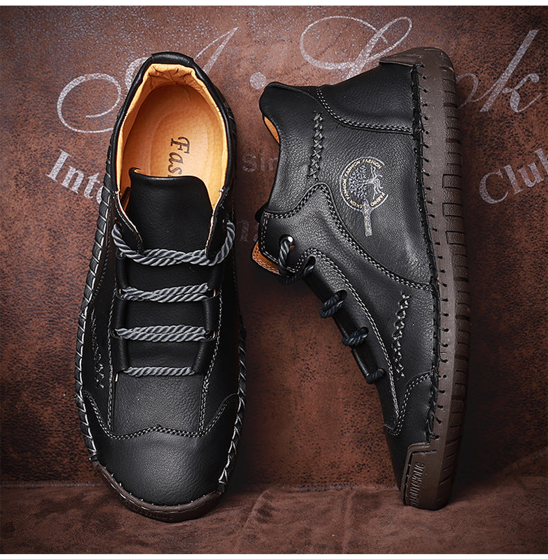 🎁 Último dia, 30% de desconto! Não perca! ⏰ Sapatos de pele genuína italianos, feitos à mão ✅ Suporte do arco plantar: alivia o desconforto ✅ Design ergonómico, para caminhar sem dores