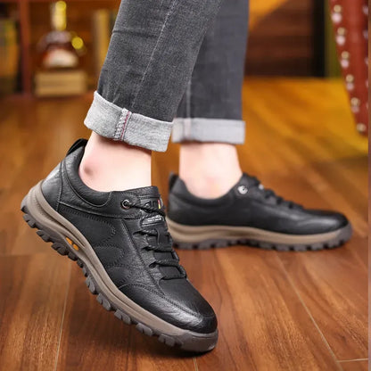 ⏰ Último dia! 30% de desconto! 👞 Sapatos de alta qualidade em pele italiana genuína 🐂 Costurados à mão, macios e confortáveis ✅ Apoio ergonómico do arco do pé, alivia as dores nos pés, caminhada confortável durante todo o dia.