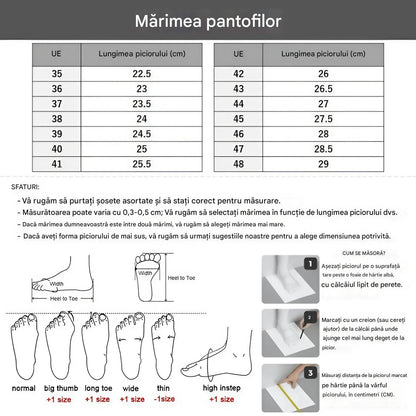 ⏰ Último dia! 30% de desconto! Não perca! Sapatos ortopédicos com design ergonómico e absorção de impacto ✅ Suporte para o arco do pé, concebidos especificamente para as mulheres europeias.