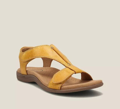 🎁Oferta por tempo limitado: 70% de desconto🔴Sandálias abertas ajustáveis🦶Elegantes e confortáveis, protegendo os seus pés✅Vários tamanhos disponíveis