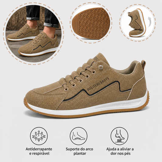 ⏰ Só hoje! 30% de desconto! ✅ Sapatos artesanais de alta qualidade em pele italiana genuína, com suporte para o arco do pé, aliviam a pressão nos pés. Design ergonómico e conforto durante todo o dia.