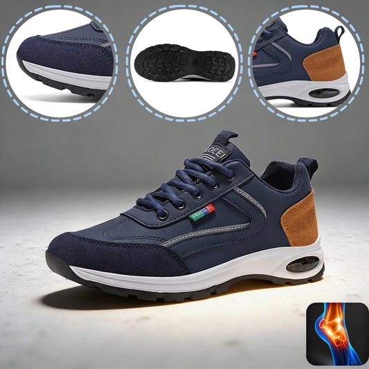 ⏰ Só hoje! 30% de desconto!✅ Calçado ortopédico italiano de alta qualidade, em pele genuína, feito à mão, com suporte do arco plantar: reduz a pressão sobre os pés, design ergonómico e caminhada confortável durante todo o dia.