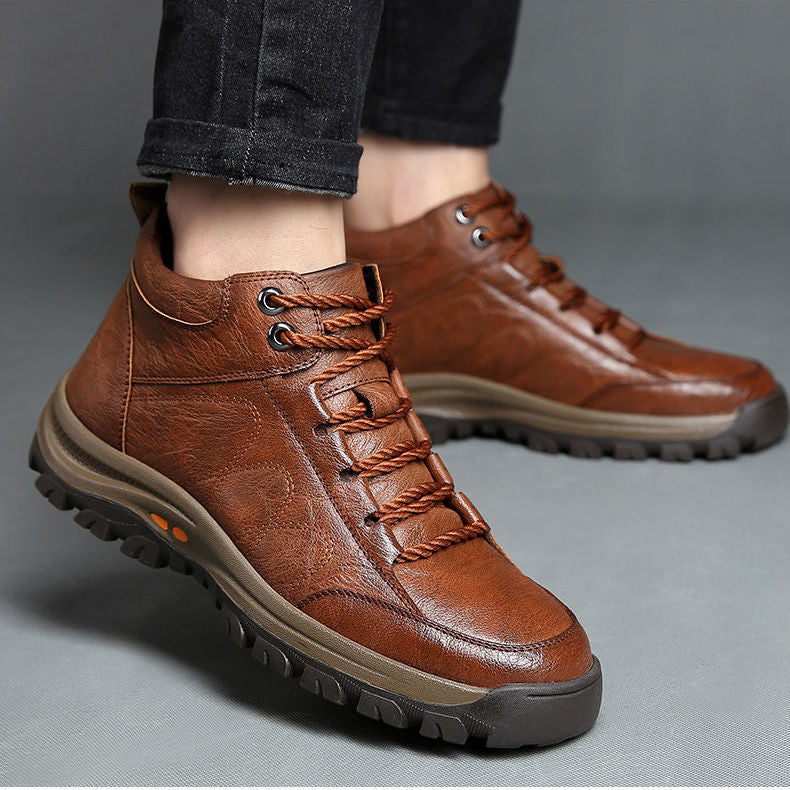⏰ Último dia! 30% de desconto! 👞 Sapatos de alta qualidade em pele italiana genuína 🐂 Costurados à mão, macios e confortáveis ✅ Apoio ergonómico do arco do pé, alivia as dores nos pés, caminhada confortável durante todo o dia.
