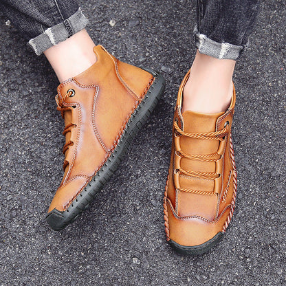 🎁 Último dia, 30% de desconto! Não perca! ⏰ Sapatos de pele genuína italianos, feitos à mão ✅ Suporte do arco plantar: alivia o desconforto ✅ Design ergonómico, para caminhar sem dores