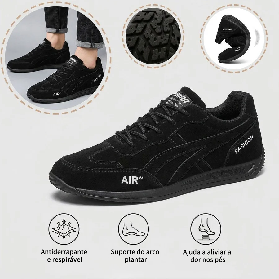 ⏰ Só hoje! 30% de desconto! ✅ Sapatos artesanais de alta qualidade em pele italiana genuína, com suporte para o arco do pé, aliviam a pressão nos pés. Design ergonómico e conforto durante todo o dia.