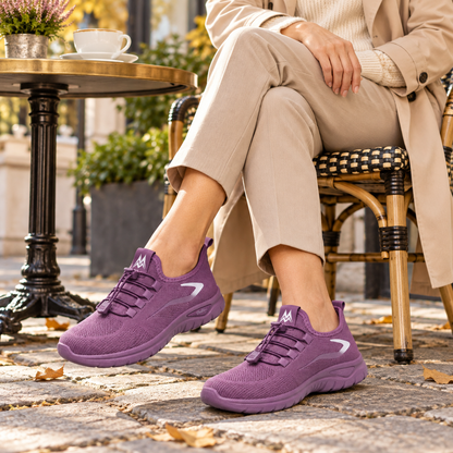 ⏰ Último dia! 30% de desconto! Não perca! Sapatos ortopédicos com design ergonómico e absorção de impacto ✅ Suporte para o arco do pé, concebidos especificamente para as mulheres europeias.