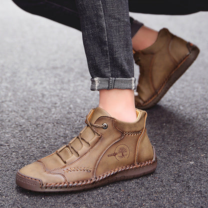 🎁 Último dia, 30% de desconto! Não perca! ⏰ Sapatos de pele genuína italianos, feitos à mão ✅ Suporte do arco plantar: alivia o desconforto ✅ Design ergonómico, para caminhar sem dores