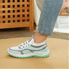 ⏰ Último dia! 30% de desconto! Não perca! Sapatos ortopédicos com design ergonómico e absorção de impacto ✅ Suporte para o arco do pé, concebidos especificamente para as mulheres europeias.