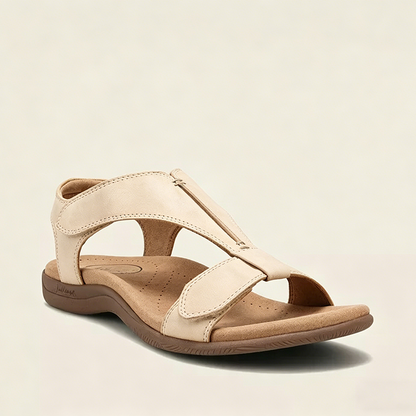 🎁Oferta por tempo limitado: 70% de desconto🔴Sandálias abertas ajustáveis🦶Elegantes e confortáveis, protegendo os seus pés✅Vários tamanhos disponíveis