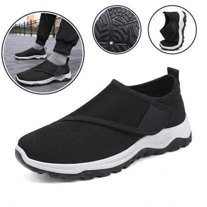 🔥 30% de desconto - Calçado ortopédico com design ergonómico ⏰ Leve e respirável 👞 Suporte de arco para caminhar mais confortável.