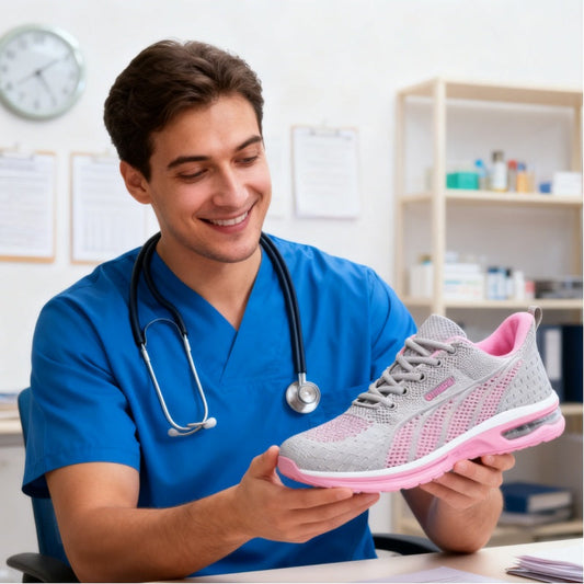 ⏰ Último dia – 30% de desconto! Não perca! Sapatos ortopédicos com design ergonómico e absorção de impactos ✅ Sapatos ortopédicos concebidos para o bem-estar dos pés, desenvolvidos especificamente para mulheres europeias.