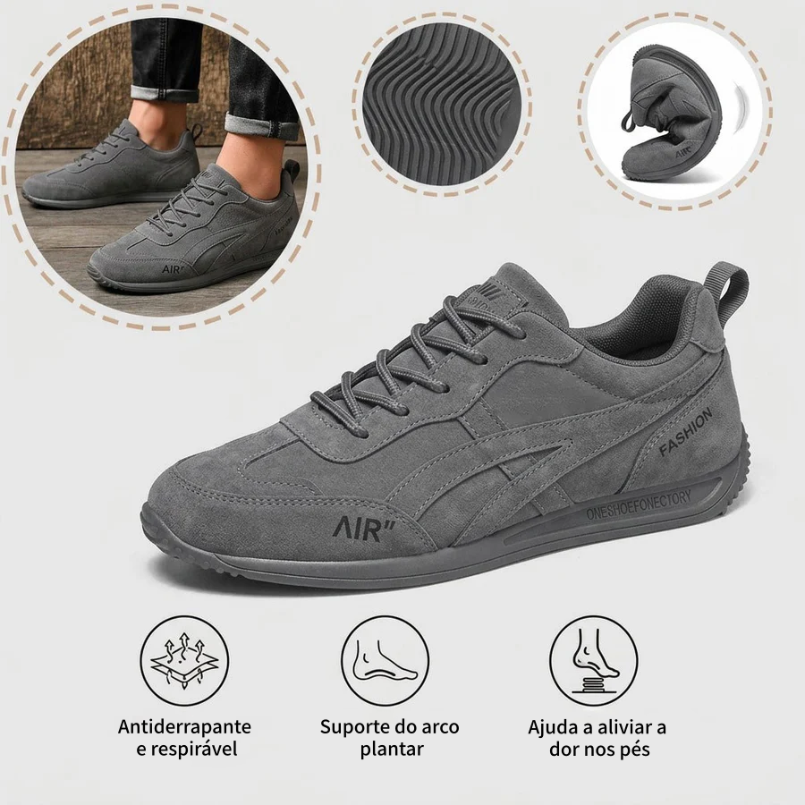 ⏰ Só hoje! 30% de desconto! ✅ Sapatos artesanais de alta qualidade em pele italiana genuína, com suporte para o arco do pé, aliviam a pressão nos pés. Design ergonómico e conforto durante todo o dia.