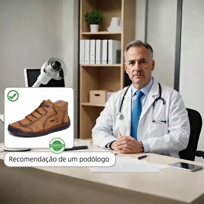 🎁 Último dia, 30% de desconto! Não perca! ⏰ Sapatos de pele genuína italianos, feitos à mão ✅ Suporte do arco plantar: alivia o desconforto ✅ Design ergonómico, para caminhar sem dores
