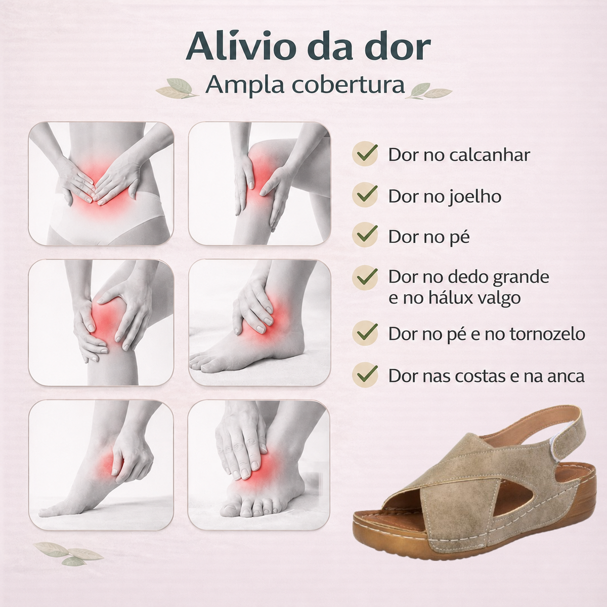 ⏰ Só hoje! 30% de desconto! ✅ Sandálias artesanais de alta qualidade em pele italiana genuína, com apoio do arco do pé: reduzem a pressão nos pés, design ergonómico, mais conforto ao caminhar durante todo o dia.