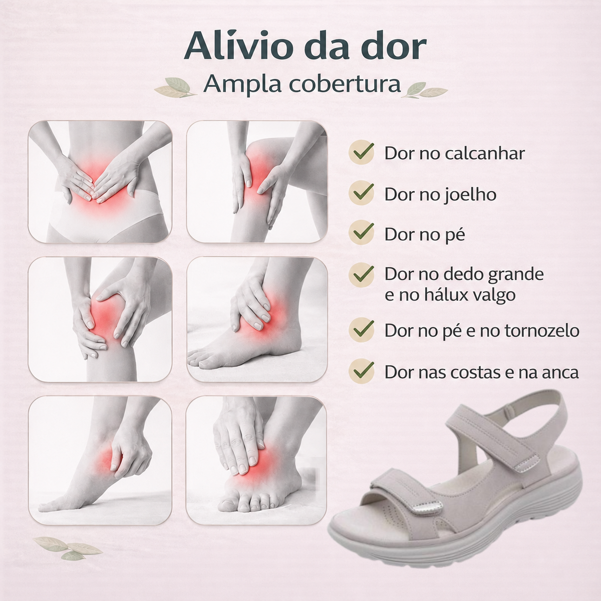⏰ Só hoje! 30% de desconto! ✅ Sandálias artesanais de alta qualidade em pele italiana genuína, com apoio do arco do pé: reduzem a pressão nos pés, design ergonómico, mais conforto ao caminhar durante todo o dia.