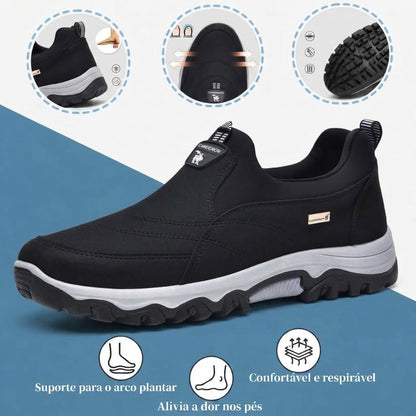 ⏰ 30% de desconto hoje – Não perca! 🔥 Calçado ortopédico de alta qualidade com design ergonómico e excelente suporte 🦶 Apoio do arco do pé – ajuda a aliviar as dores nos pés.