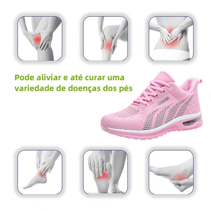 ⏰ Último dia – 30% de desconto! Não perca! Sapatos ortopédicos com design ergonómico e absorção de impactos ✅ Sapatos ortopédicos concebidos para o bem-estar dos pés, desenvolvidos especificamente para mulheres europeias.