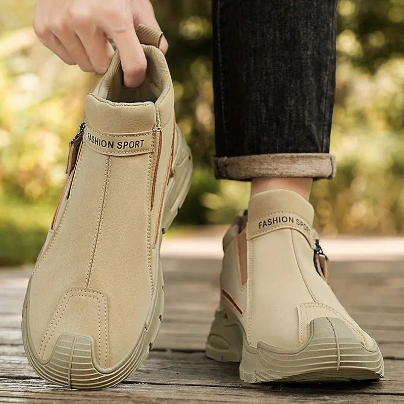 🎉30% de desconto hoje! Sapato ortopédico masculino confortável 🐂 Feito de couro genuíno de vaca australiana 👞 Alivia a dor nos pés - Suporte para arco ✅ Adequado para caminhadas durante todo o dia