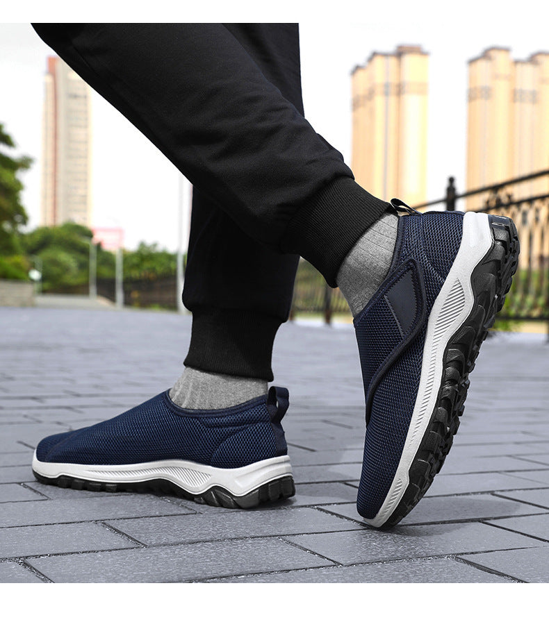 🔥 30% de desconto - Calçado ortopédico com design ergonómico ⏰ Leve e respirável 👞 Suporte de arco para caminhar mais confortável.