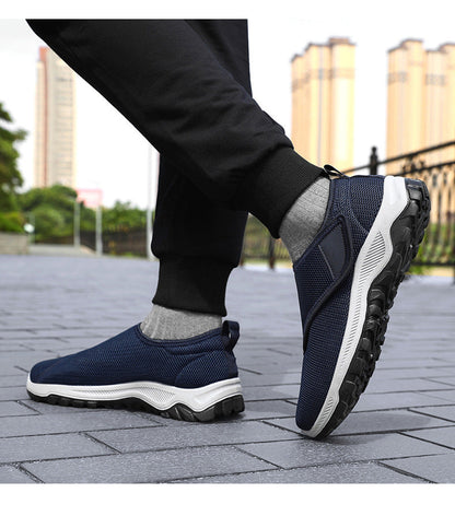 🔥 30% de desconto - Calçado ortopédico com design ergonómico ⏰ Leve e respirável 👞 Suporte de arco para caminhar mais confortável.