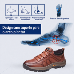 ⏰ Último dia! 30% de desconto! 👞 Sapatos de alta qualidade em pele italiana genuína 🐂 Costurados à mão, macios e confortáveis ✅ Apoio ergonómico do arco do pé, alivia as dores nos pés, caminhada confortável durante todo o dia.