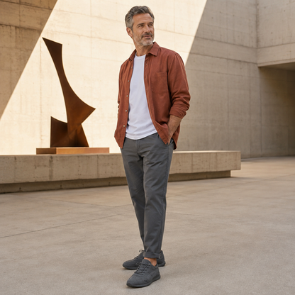 ⏰ Só hoje! 30% de desconto! ✅ Sapatos artesanais de alta qualidade em pele italiana genuína, com suporte para o arco do pé, aliviam a pressão nos pés. Design ergonómico e conforto durante todo o dia.