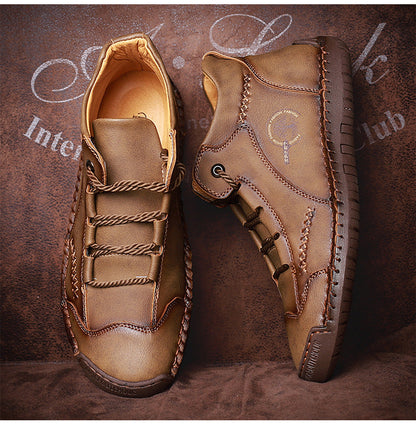 🎁 Último dia, 30% de desconto! Não perca! ⏰ Sapatos de pele genuína italianos, feitos à mão ✅ Suporte do arco plantar: alivia o desconforto ✅ Design ergonómico, para caminhar sem dores