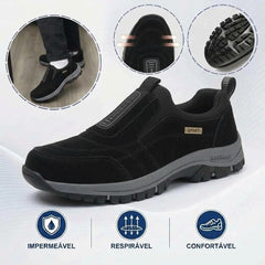 ⚡ 30% de desconto, só desta vez! 👞 Calçado de camurça de alta qualidade ✅ Concebido para caminhar com conforto, suave e confortável, com amortecimento 🦶 Suporte do arco do pé, alivia as dores nos pés