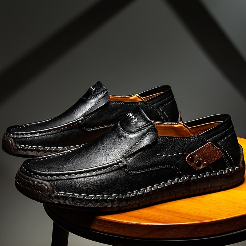 🎁 Último dia, 30% de desconto! Não perca! ⏰ Sapatos de pele genuína italianos, feitos à mão ✅ Suporte do arco plantar: alivia o desconforto ✅ Design ergonómico, para caminhar sem dores