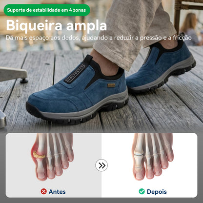 ⏰ 30% de desconto hoje – Não perca! 🔥 Calçado ortopédico de alta qualidade com design ergonómico e excelente suporte 🦶 Apoio do arco do pé – ajuda a aliviar as dores nos pés.
