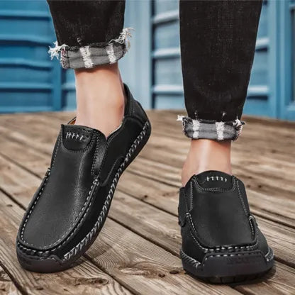 🎁 Último dia, 30% de desconto! Não perca! ⏰ Sapatos de pele genuína italianos, feitos à mão ✅ Suporte do arco plantar: alivia o desconforto ✅ Design ergonómico, para caminhar sem dores