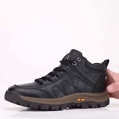 ⏰ Último dia! 30% de desconto! 👞 Sapatos em pele genuína italiana, cosidos à mão 🐂 Sola antiderrapante ✅ Suporte do arco do pé, alívio das dores nos pés, design ergonómico, conforto ao caminhar durante todo o dia.