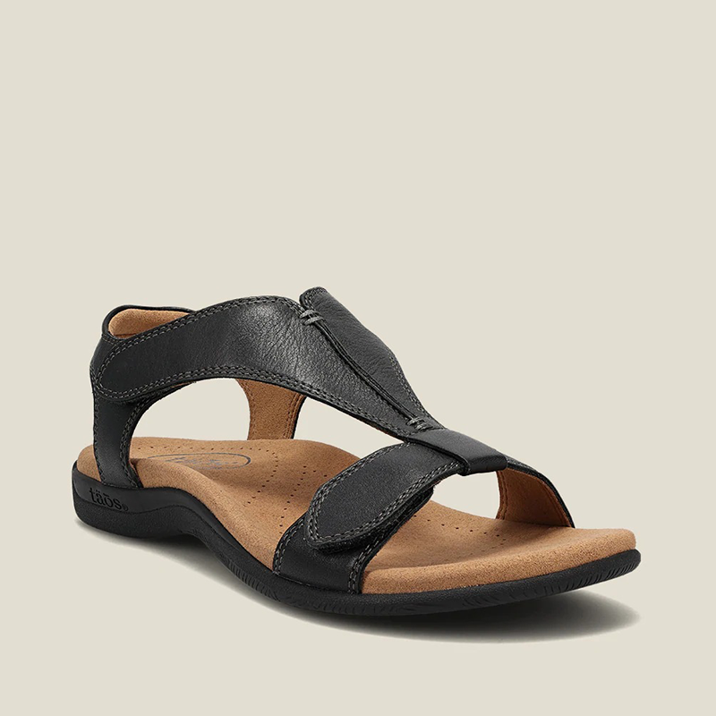 🎁Oferta por tempo limitado: 70% de desconto🔴Sandálias abertas ajustáveis🦶Elegantes e confortáveis, protegendo os seus pés✅Vários tamanhos disponíveis