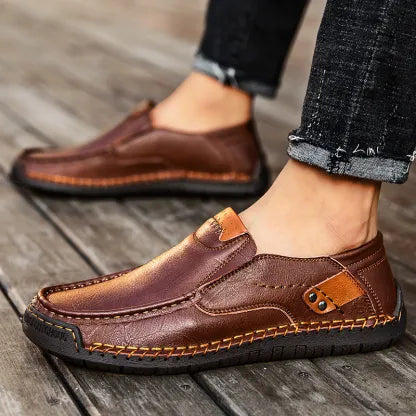 🎁 Último dia, 30% de desconto! Não perca! ⏰ Sapatos de pele genuína italianos, feitos à mão ✅ Suporte do arco plantar: alivia o desconforto ✅ Design ergonómico, para caminhar sem dores