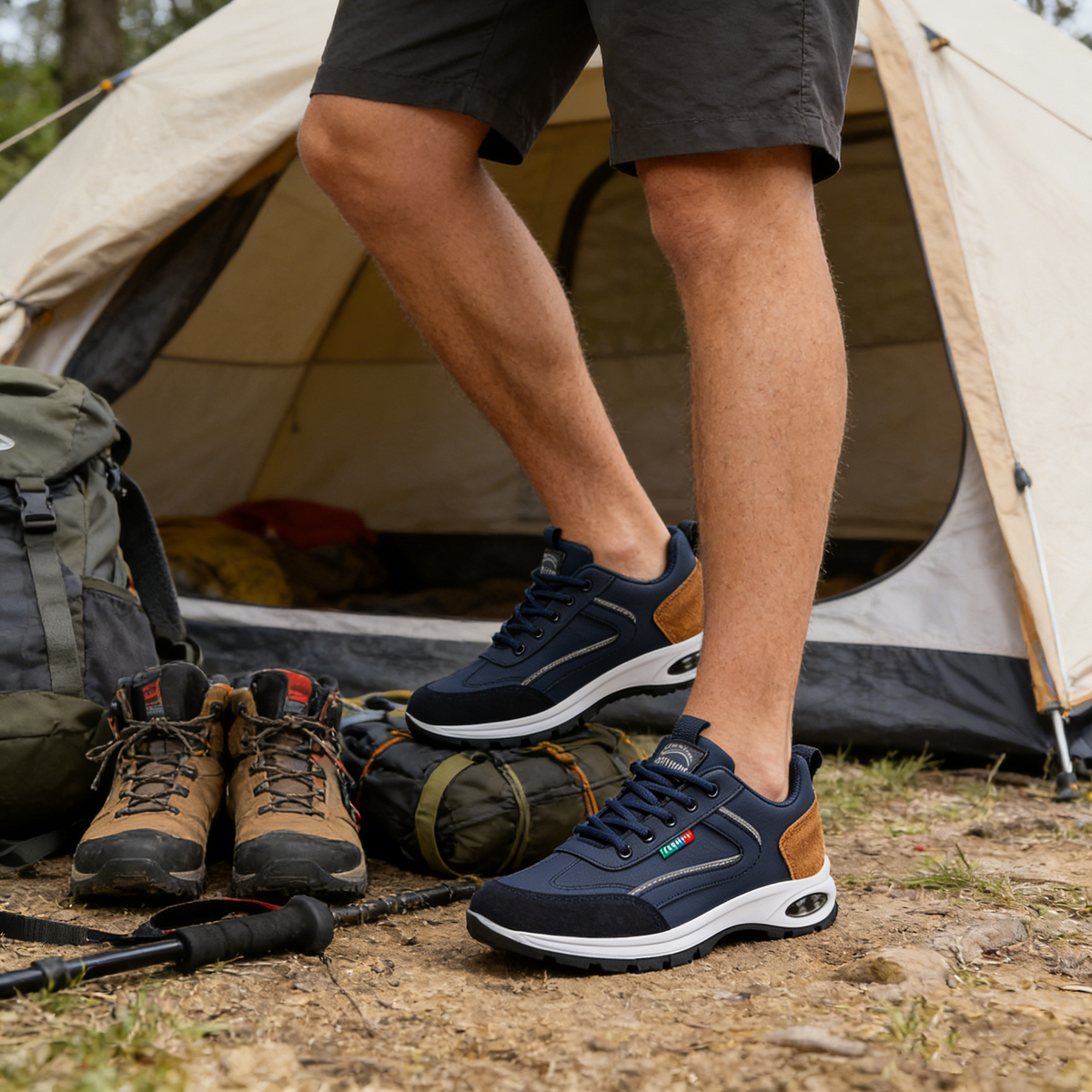 (🔥30% de desconto hoje - não perca!) ⏰Sapatilha desportiva ortopédica ergonómica, suave e confortável✅ (suporte para o arco do pé para aliviar o desconforto)