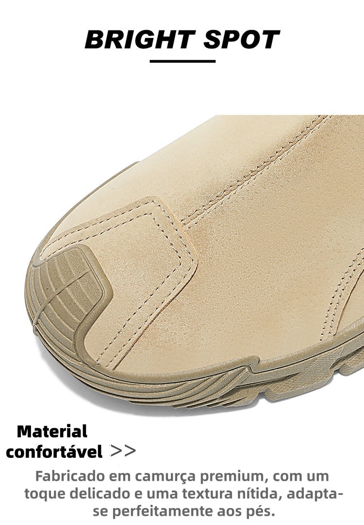 🎉30% de desconto hoje! Sapato ortopédico masculino confortável 🐂 Feito de couro genuíno de vaca australiana 👞 Alivia a dor nos pés - Suporte para arco ✅ Adequado para caminhadas durante todo o dia