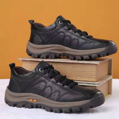 ⏰ Último dia! 30% de desconto! 👞 Sapatos de alta qualidade em pele italiana genuína 🐂 Costurados à mão, macios e confortáveis ✅ Apoio ergonómico do arco do pé, alivia as dores nos pés, caminhada confortável durante todo o dia.