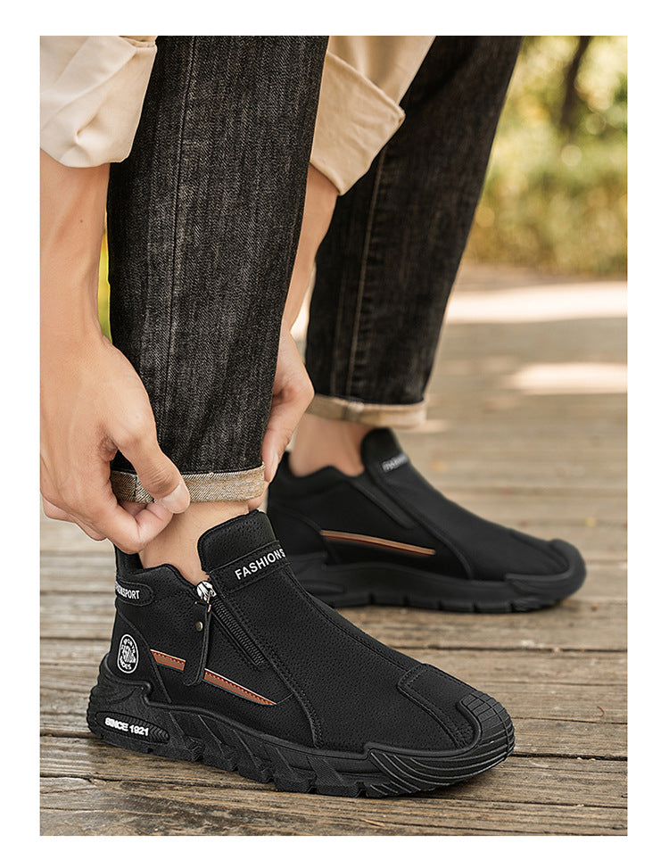 🎉30% de desconto hoje! Sapato ortopédico masculino confortável 🐂 Feito de couro genuíno de vaca australiana 👞 Alivia a dor nos pés - Suporte para arco ✅ Adequado para caminhadas durante todo o dia