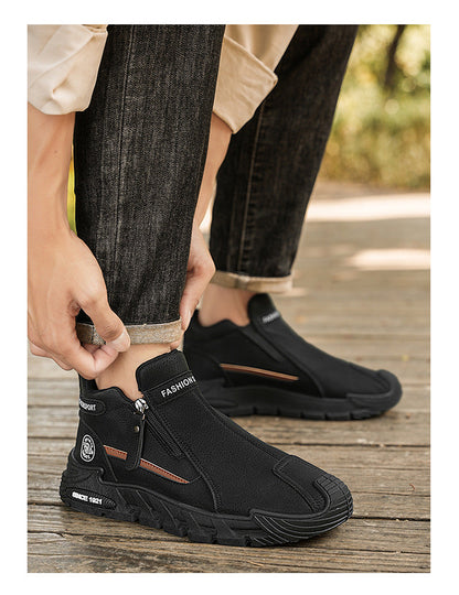 🎉30% de desconto hoje! Sapato ortopédico masculino confortável 🐂 Feito de couro genuíno de vaca australiana 👞 Alivia a dor nos pés - Suporte para arco ✅ Adequado para caminhadas durante todo o dia