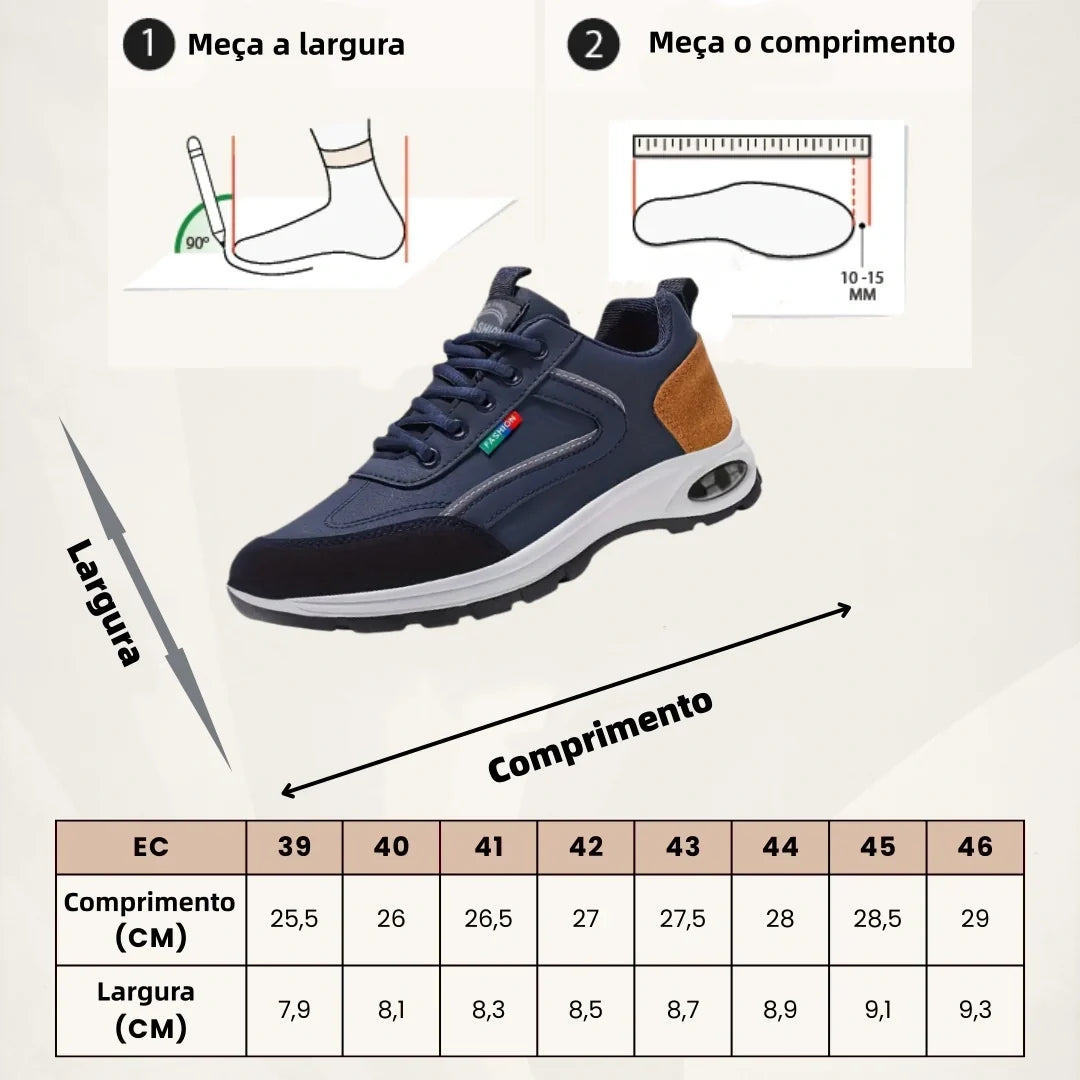 (🔥30% de desconto hoje - não perca!) ⏰Sapatilha desportiva ortopédica ergonómica, suave e confortável✅ (suporte para o arco do pé para aliviar o desconforto)