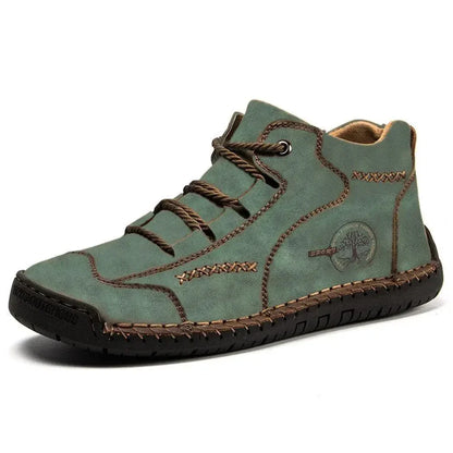 ⏰ Último dia! 30% de desconto! 👞 Sapatos em pele italiana genuína 🐂 Costurados à mão, macios e confortáveis ✅ Apoio do arco do pé, reduz a pressão sobre os pés e proporciona conforto durante todo o dia.