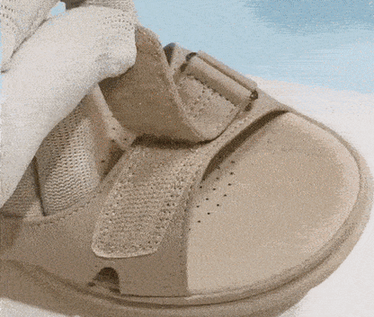 ⏰ Só hoje! 30% de desconto! ✅ Sandálias artesanais de alta qualidade em pele italiana genuína, com apoio do arco do pé: reduzem a pressão nos pés, design ergonómico, mais conforto ao caminhar durante todo o dia.