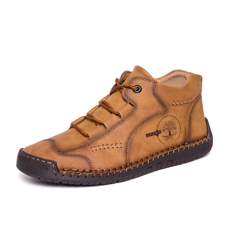 ⏰ Último dia! 30% de desconto! 👞 Sapatos em pele italiana genuína 🐂 Costurados à mão, macios e confortáveis ✅ Apoio do arco do pé, reduz a pressão sobre os pés e proporciona conforto durante todo o dia.