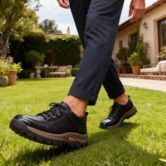 ⏰ Último dia! 30% de desconto! 👞 Sapatos de alta qualidade em pele italiana genuína 🐂 Costurados à mão, macios e confortáveis ✅ Apoio ergonómico do arco do pé, alivia as dores nos pés, caminhada confortável durante todo o dia.