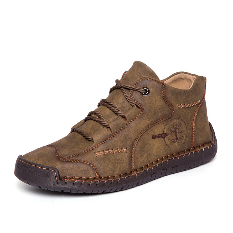 ⏰ Último dia! 30% de desconto! 👞 Sapatos em pele italiana genuína 🐂 Costurados à mão, macios e confortáveis ✅ Apoio do arco do pé, reduz a pressão sobre os pés e proporciona conforto durante todo o dia.