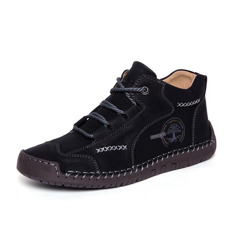 ⏰ Último dia! 30% de desconto! 👞 Sapatos em pele italiana genuína 🐂 Costurados à mão, macios e confortáveis ✅ Apoio do arco do pé, reduz a pressão sobre os pés e proporciona conforto durante todo o dia.