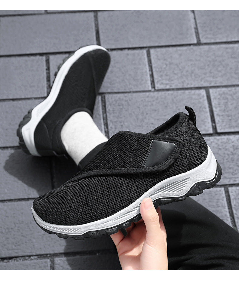 🔥 30% de desconto - Calçado ortopédico com design ergonómico ⏰ Leve e respirável 👞 Suporte de arco para caminhar mais confortável.
