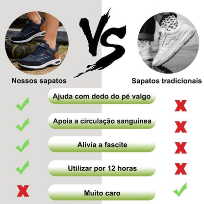 (🔥30% de desconto hoje - não perca!) ⏰Sapatilha desportiva ortopédica ergonómica, suave e confortável✅ (suporte para o arco do pé para aliviar o desconforto)