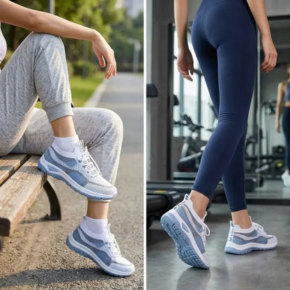 ⏰ Último dia! 30% de desconto! Não perca! Sapatos ortopédicos com design ergonómico e absorção de impacto ✅ Suporte para o arco do pé, concebidos especificamente para as mulheres europeias.